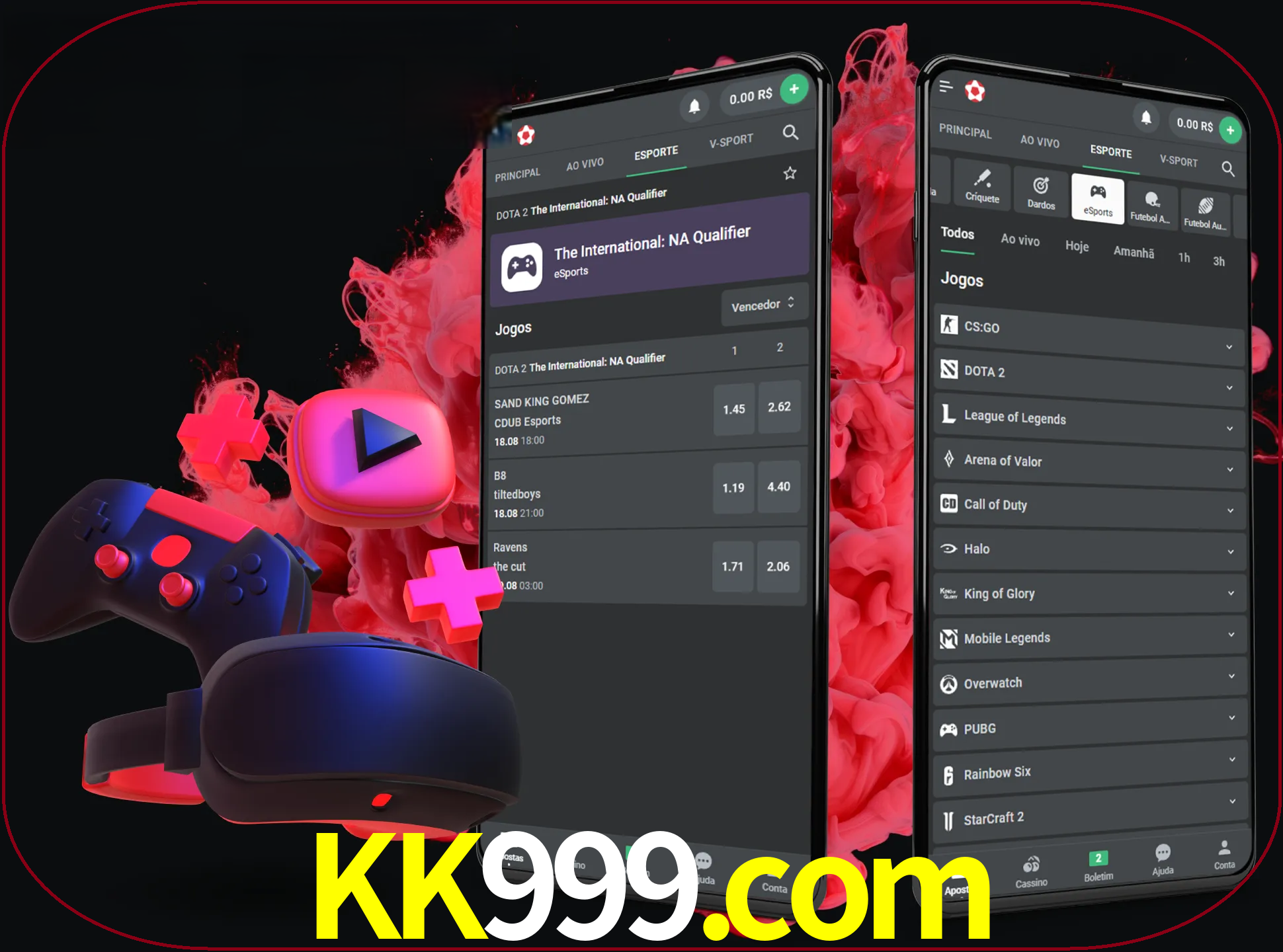 Para ter a aplicação móvel kk999 no seu smartphone, basta descarregar o ficheiro apk e seguir as instruções.